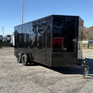 7x16 Steel Pines Cargo (Black/Blackout)