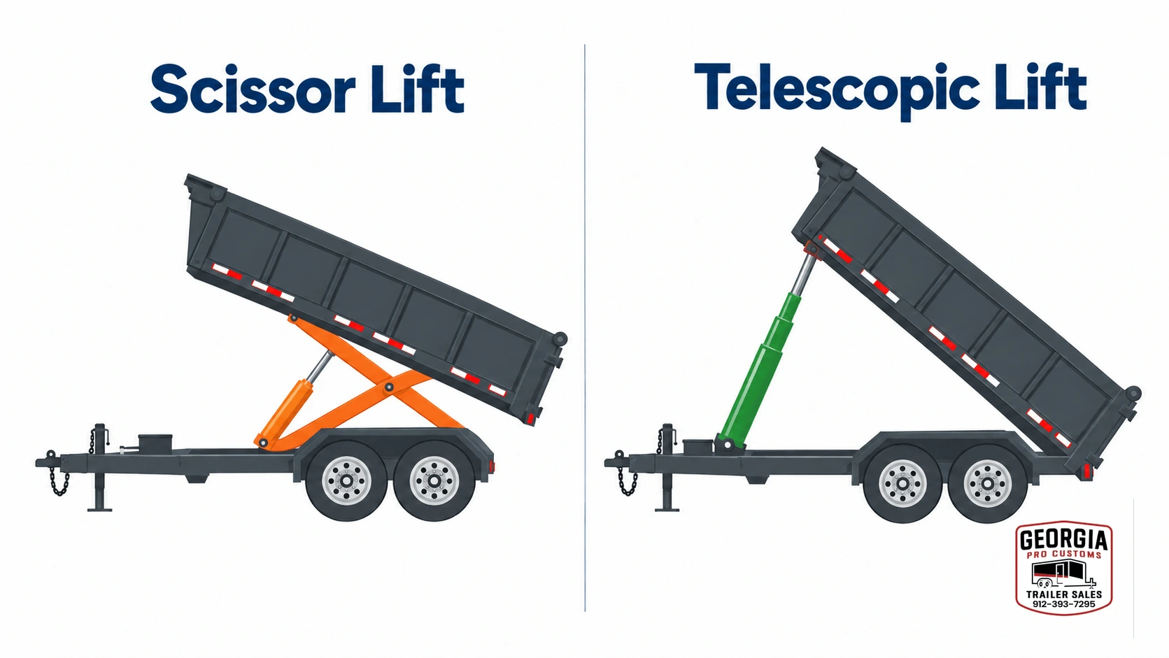 scissor-vs-telescopic-dump-trailer-lift